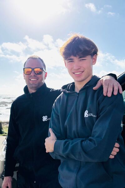 Charles Humeau et Hugo